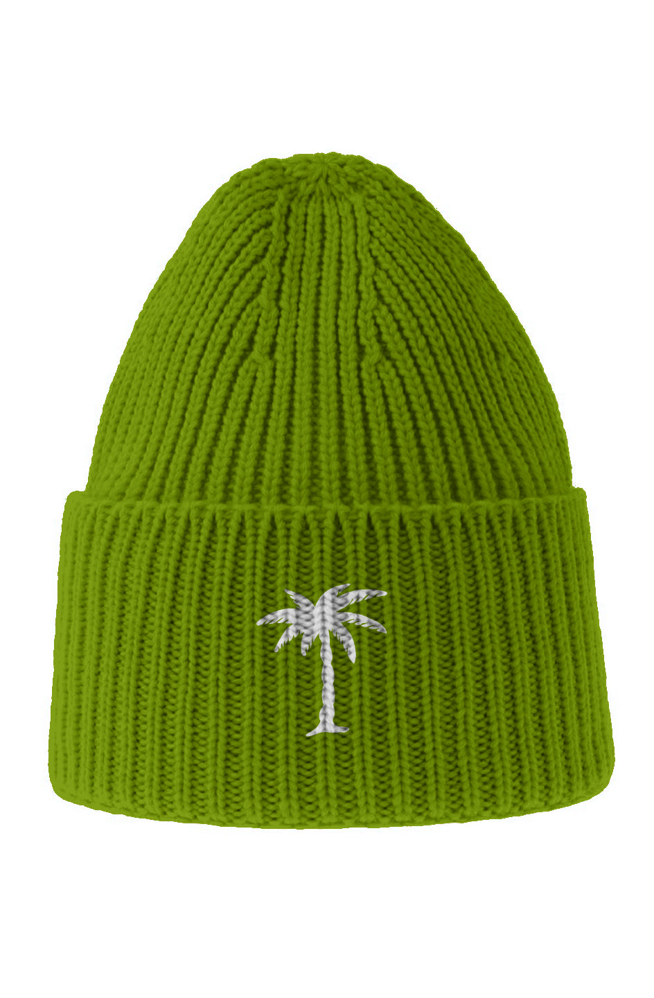 Palm Sustainable Chunky Rib Knit Beanie