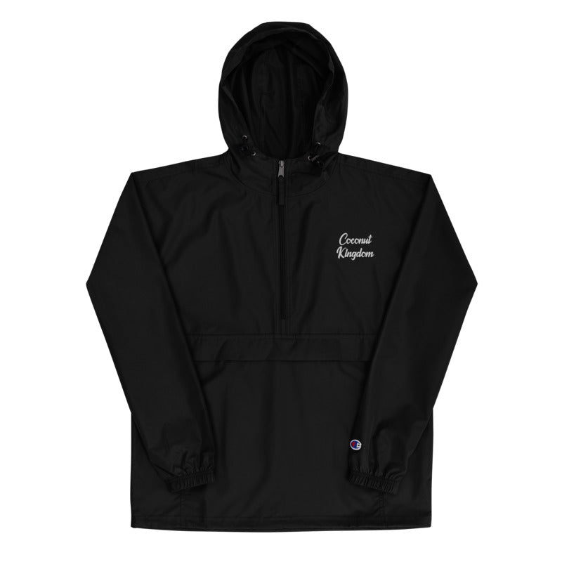 Coconut Kingdom Embroidered Champion Packable Jacket