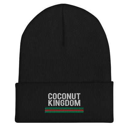 Black CK Cuffed Beanie