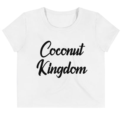 Women’s Coconut Kingdom Crop Tee