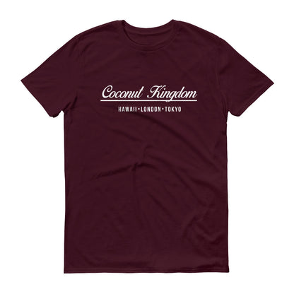 Coconut Kingdom Lifestyle tee (Maroon)