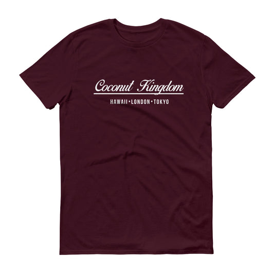 Coconut Kingdom Lifestyle tee (Maroon)