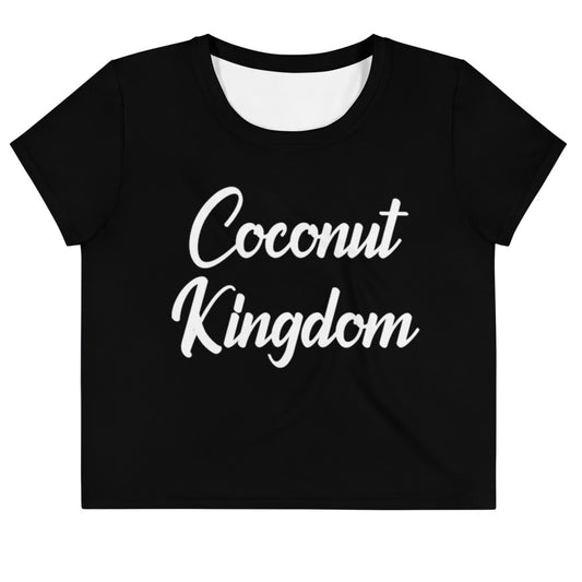 Women’s Coconut Kingdom Crop Tee