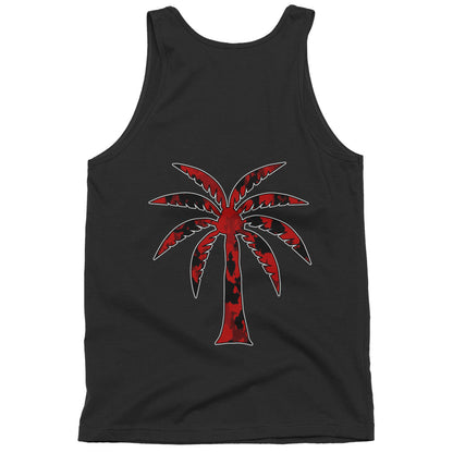 Coco Kingdom tank top Black Red Camo(Unisex) American Apparel