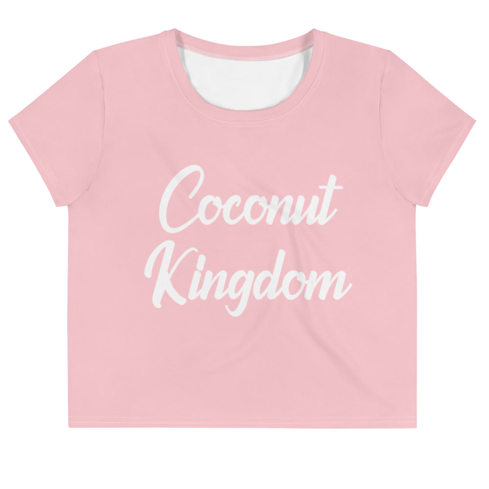 Women’s Coconut Kingdom Crop Tee